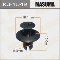 Клипса пластиковая крепежная MASUMA* KJ-1042