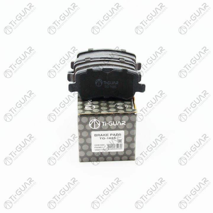 Тормозные колодки TG-1685/PN0463 * Ti·GUAR Тормозные колодки TG-1685/PN0463 * Ti·GUAR