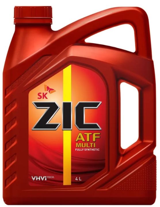 ZIC ATF MULTI 4л MERCON/Z-1/SP-III/Matic C,D,J/ATF-HP/T-IV,T (162628)